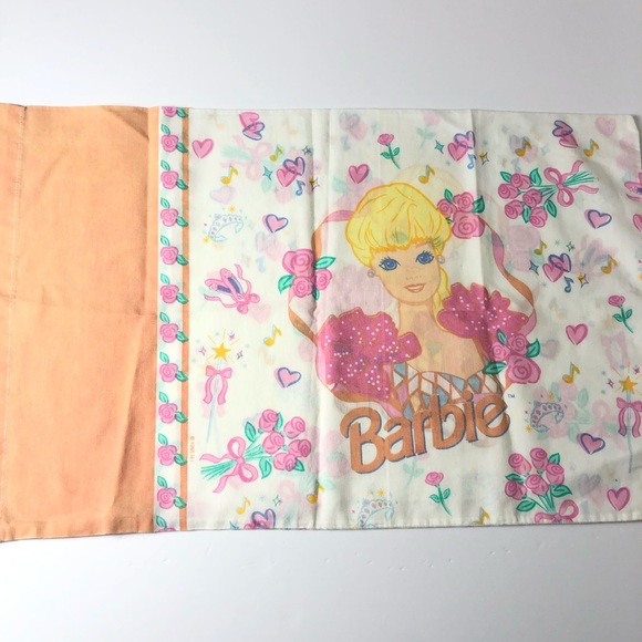 barbie pillowcase